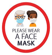Please wear a face mask