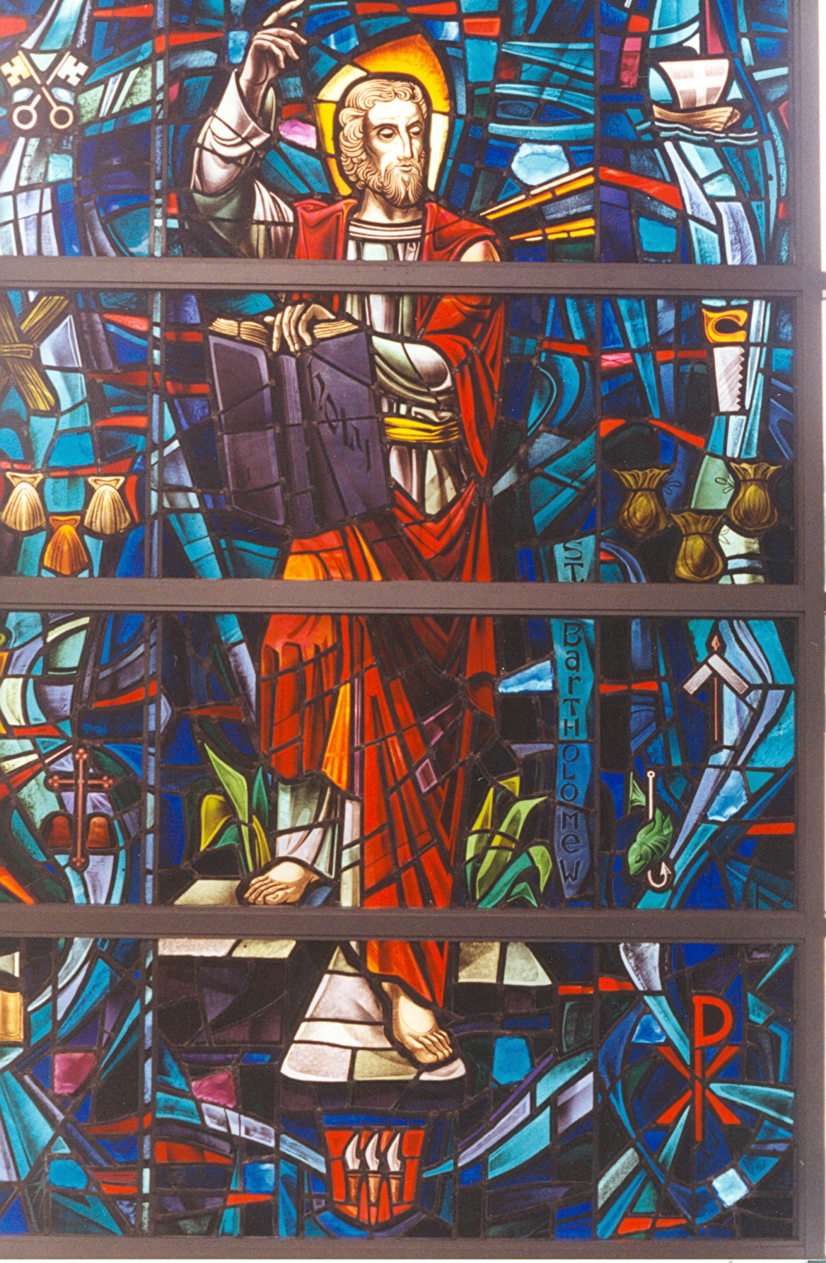St. Bartholomew stained glass window