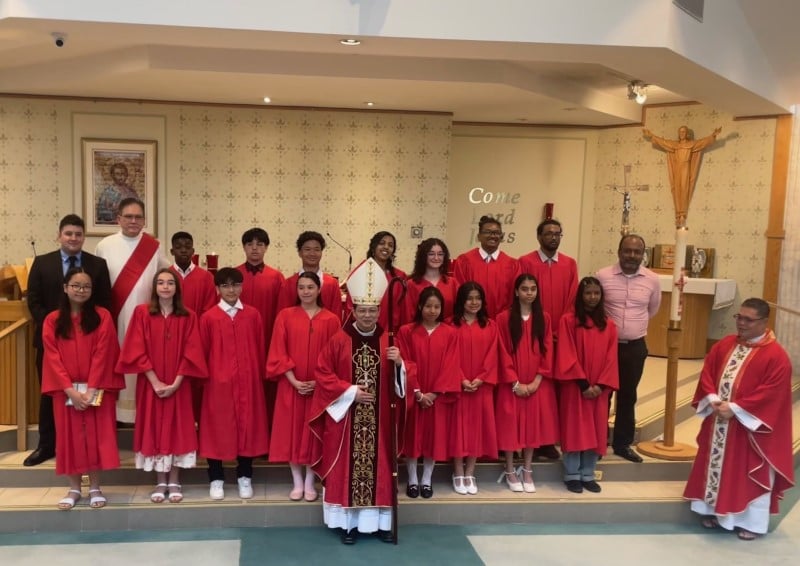 Group photo of Confirmation 2024