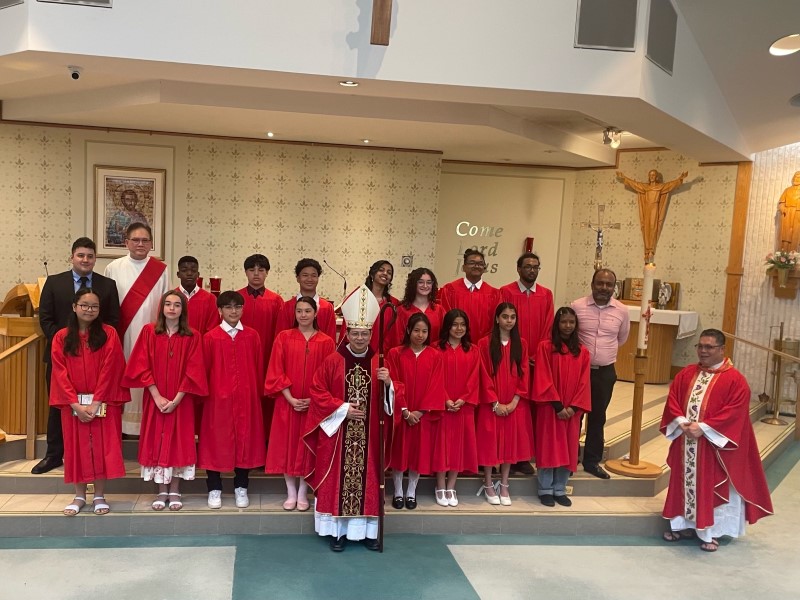 Group photo of Confirmation 2024